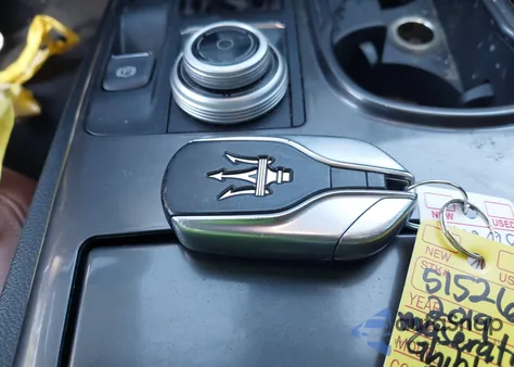 2019 Maserati Ghibli z USA, uszkodzony, nr VIN ZAM57XSA6K1324997